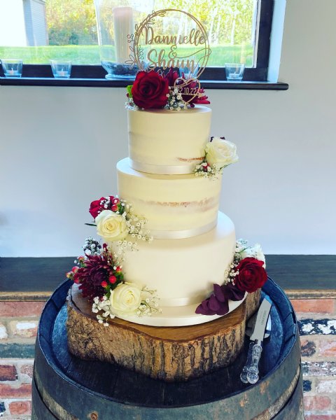 13+ Red Rose Wedding Cake