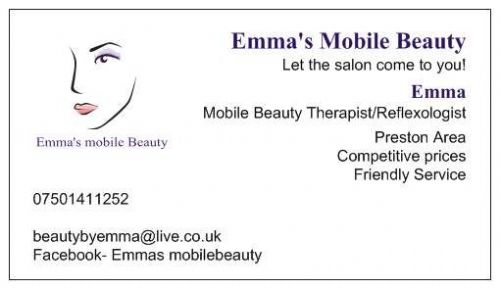 Emma S Mobile Beauty Preston 3 Reviews