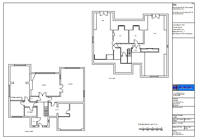 HH CAD Plans - Floor Plan Designer in Barnsley (UK)