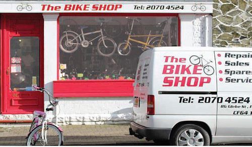 bike shop penarth road