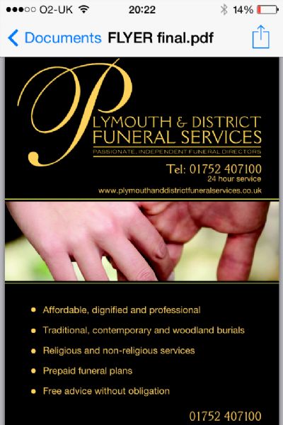 Plymouth and District Funeral Services - Grave Care 