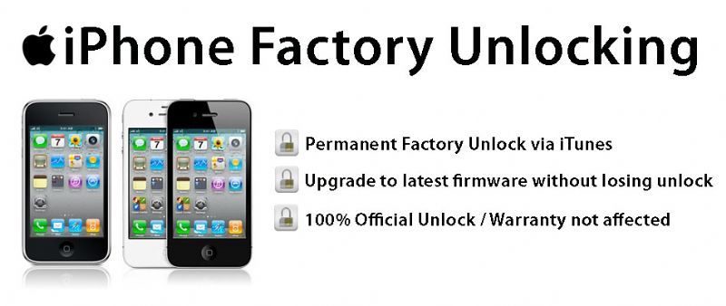 Iphone unlock factory code