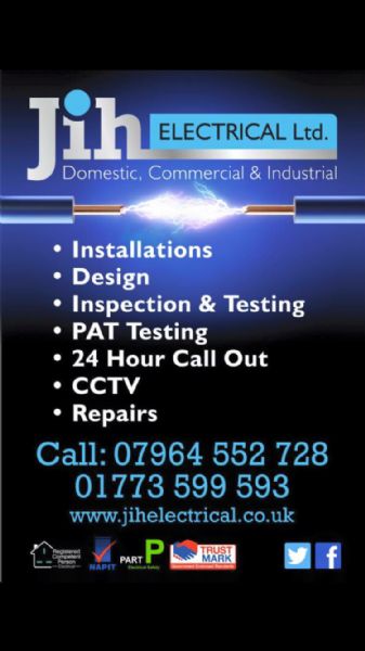 JIH Electrical Ltd, Belper | 1 review | Electrical  