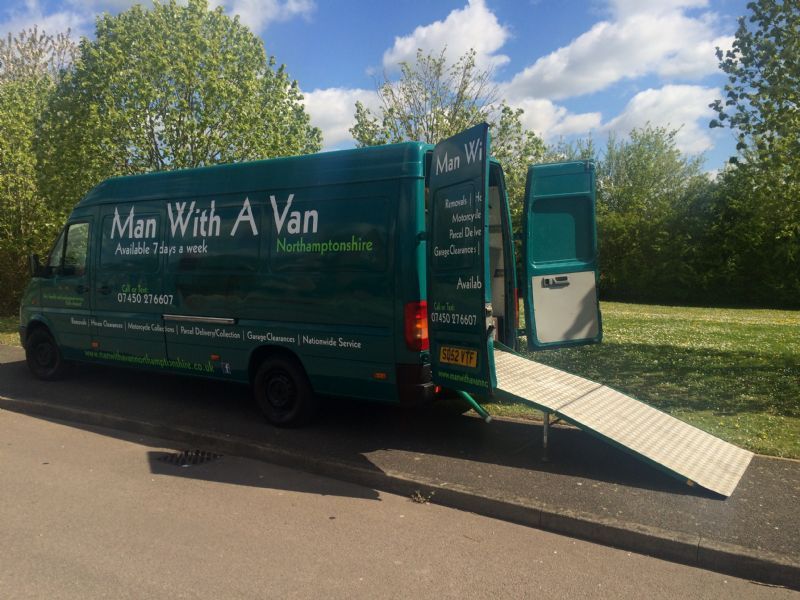 Man With A Van Northamptonshire, Wellingborough | Man and Van Hire ...