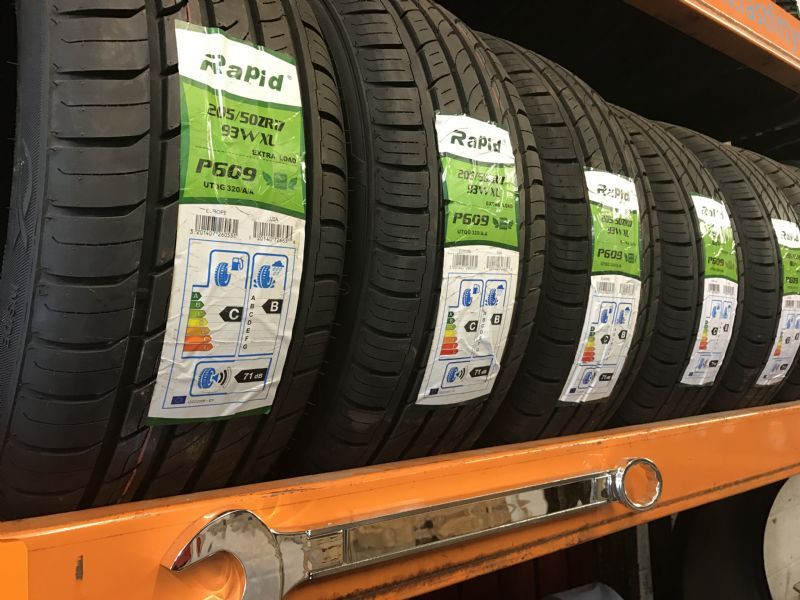 Rapid fit tyres